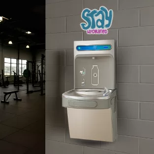 Bottle filling station - gym